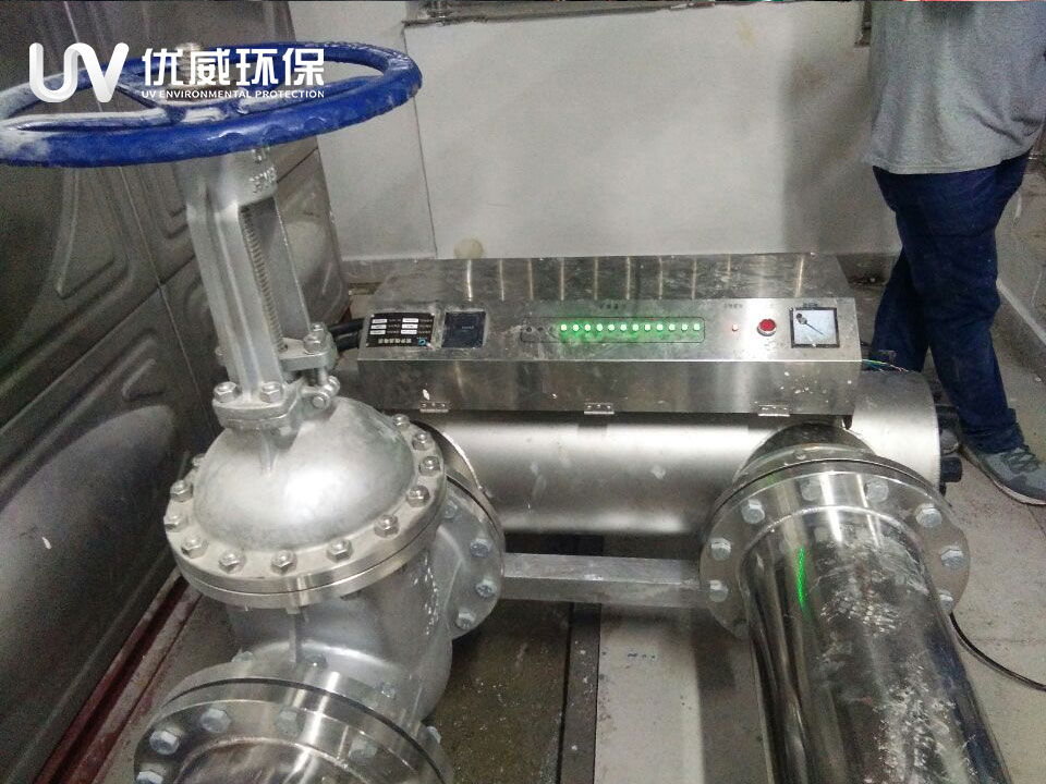 广东深圳宝安机场T3航站楼水泵房紫外线消毒器项目(图1)